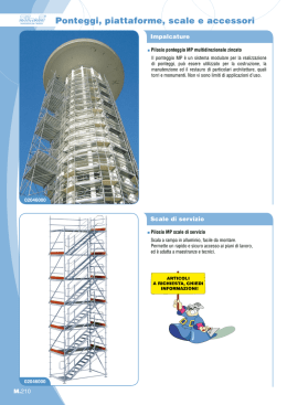 Scale, Cavalletti, Trabattelli