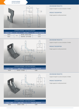 supporti inferiori - PERINELLI RULLI srl