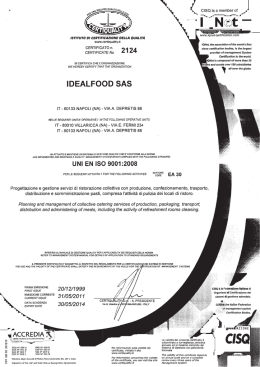 Certificati di Qualità