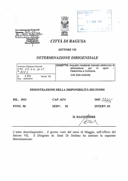 ﬁga CITTA DI RAGUSA