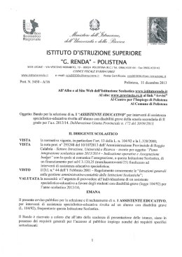 ISTITUTO D`ISTRUZIONE SUPERIORE "G. RENDA"