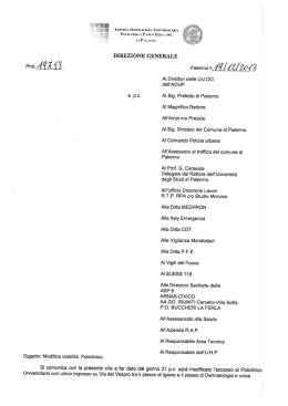 nota del Dir. Sanitario prot. 19753 del 19/12/2013