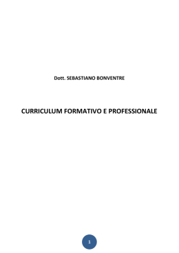 Curriculum - Comune di Alcamo