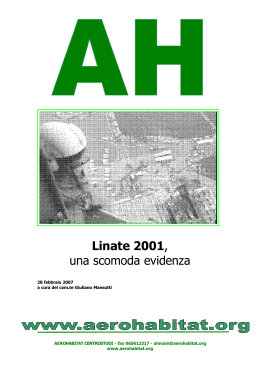 Linate 2001, una scomoda evidenza