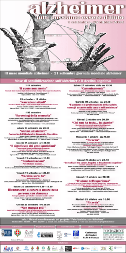 Scarica la locandina con il programma completo