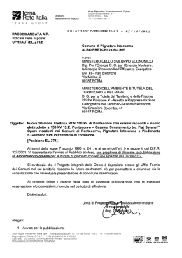 `114 Terna Via della Marcigliana. 911