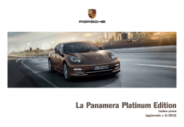 La Panamera Platinum Edition