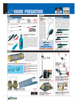 VARIE PREDATORI