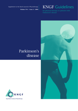 Scarica le Linee Guida - Fondazione LIMPE per il Parkinson ONLUS