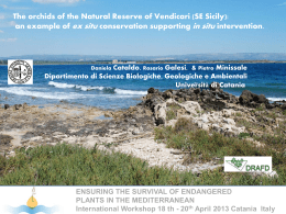 PDF - Ensuring the survival of endangered plants in the