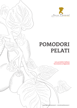 POMODORI PELATI - Donna Francesca · Italian Flavours