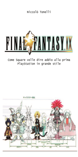 Niccolò Tonelli – Final Fantasy IX – PDF