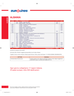 ALBANIA - Eurolines