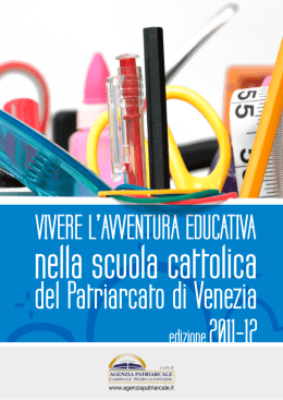Le scuole cattoliche del patriarcato di Venezia Edizione 2011-2012