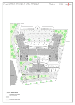 1 - planimetria generale con legenda