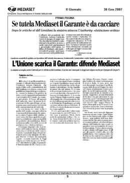 {&agrave; MEDIASET - Mediaset.it