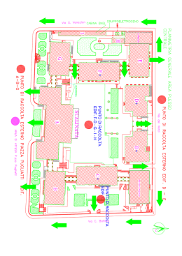 Planimetria plesso centrale