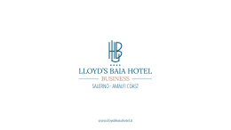 Scarica il PDF - Lloyd`s Baia Hotel