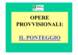 il ponteggio - ASL della Provincia di Mantova