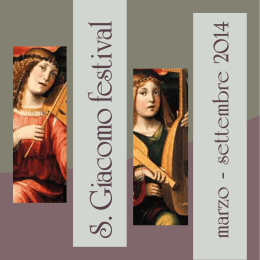 San Giacomo Festival