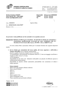 AZIENDA OSPEDALIERA S. CROCE E CARLE di CUNEO Pagina 1