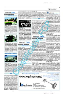Il Messaggero ed. Nazionale del 31.03.2013