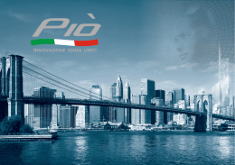 Page 1 Page 2 INN&Uuml;VAZIONE SENZA LIMITI &iquest;ne DA1 PiU SPAZIO