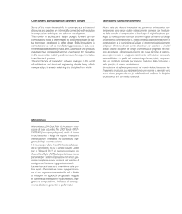 Marco Vanucci - OPENSYSTEMS Architecture