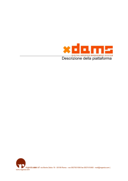 Scarica la brochure X-Dams