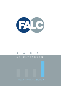 FALC Instruments Nuovo Catalogo Ultrasuoni