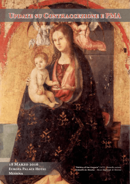 Update su Contraccezione e PMA