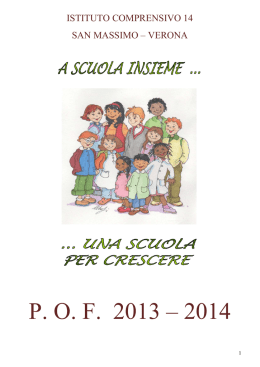 P. O. F. 2013 &ndash; 2014