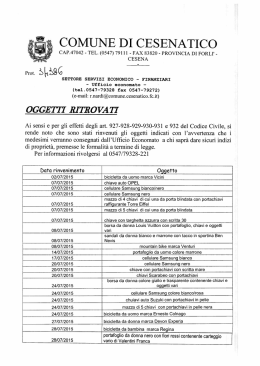 CCMUNE DI CESENATICO - Comune di Cesenatico