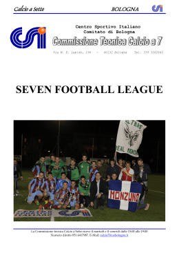 2a GIORNATA - CSI Bologna