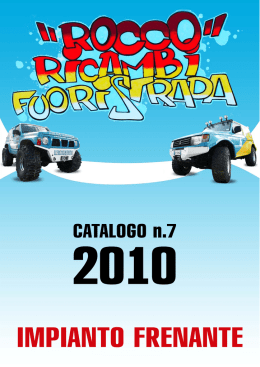 Catalogo Impiannto frenante