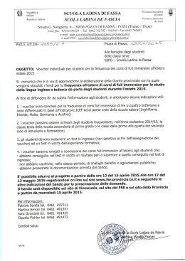 Strada G. Soraperra, 6 - 38036 POZZA DI FASSA / POZA (Trento / T