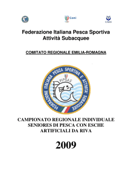 Visualizza il Regolamento