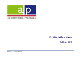 della presentazione italiana 2014 di Accounting Partners