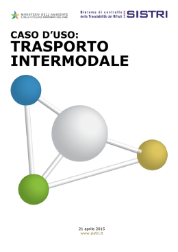 Caso D`uso: Trasporto Intermodale