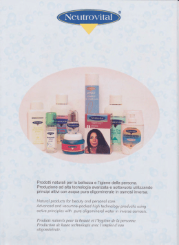 Neutrovital - cosmetici