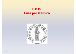 LEZIONE LED