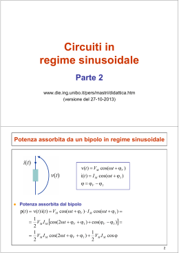 9 - Circuiti in regime sinusoidale (Parte 2)