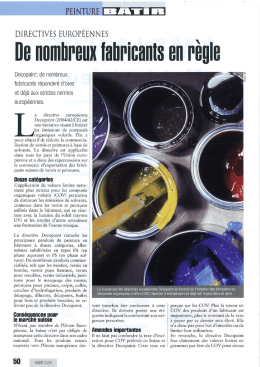 Lire l`article - JALLUT SA Peintures