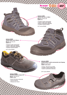 SECURLINE-Scarpe WS/C/L