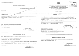 da compilare a cura del primo presentatore di lista