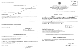 da compilare a cura del primo presentatore di lista