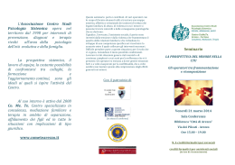 L`Associazione Centro Studi Psicologia Sistemica opera nel