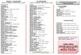Minimo 4 persone - La Locanda del Principe e del Pirata