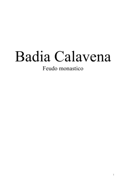 Badia Calavena - Sito Personale rimosso