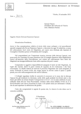 Scarica l`allegato - Ordine degli Avvocati di Viterbo